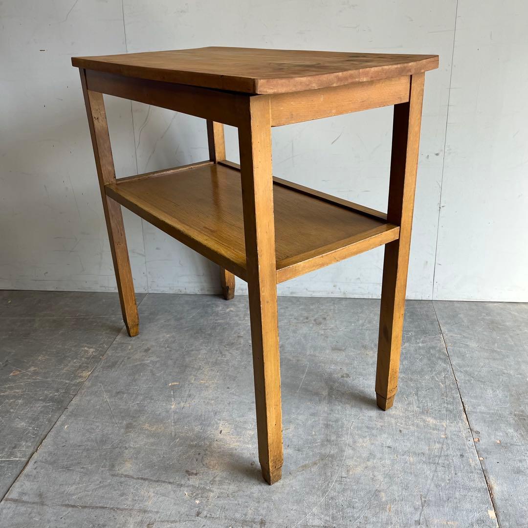 ヴィンテージ サイドテーブル 展示台 昭和レトロ z543