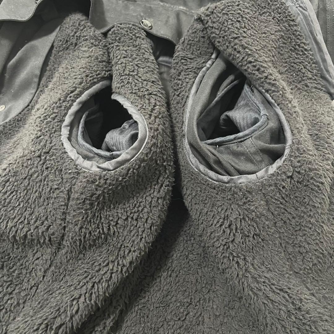 GalaabenD ガラアーベント プレミアムチノクロス モッズコート ブラック