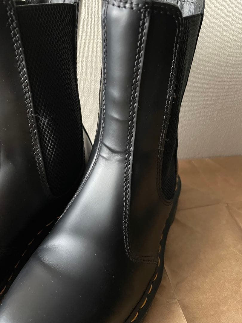 Dr. Martens ドクターマーチン　ブラック サイドゴアブーツ　レディース