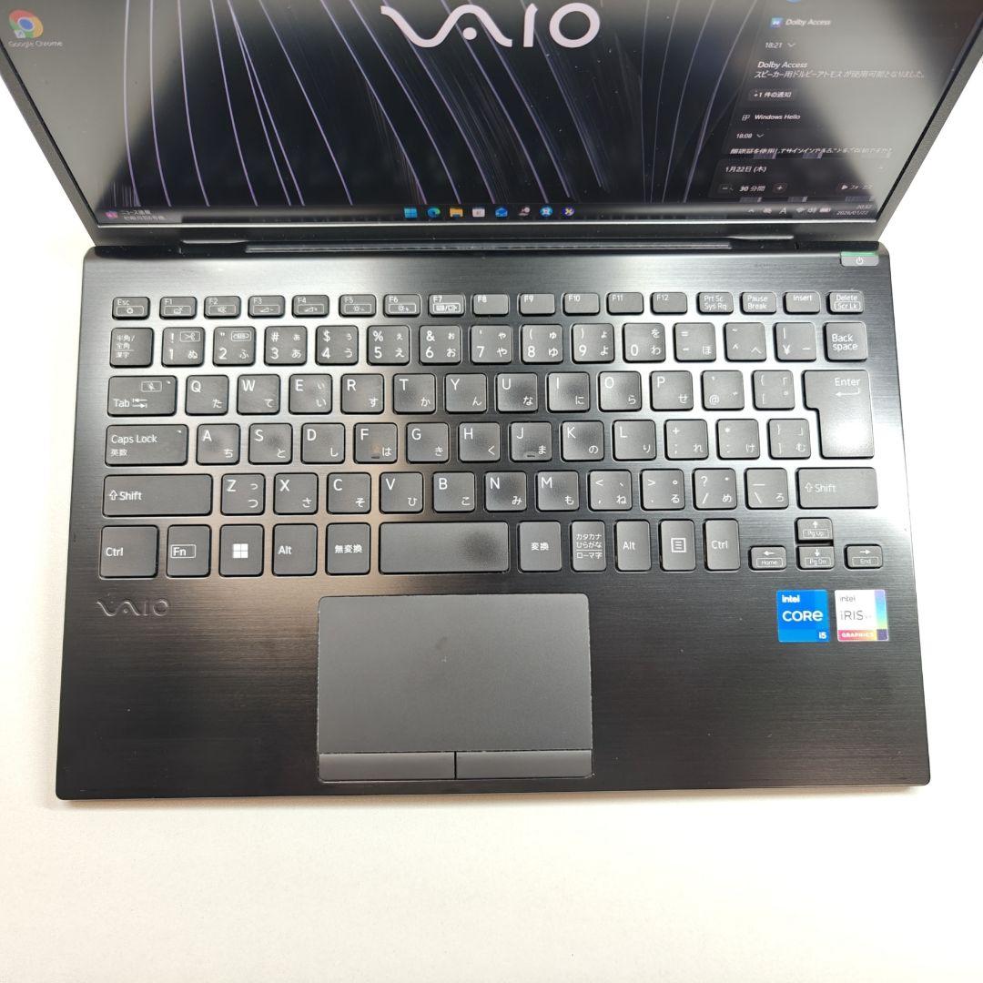 VAIO Pro PG 第12世代 Core i5 搭載