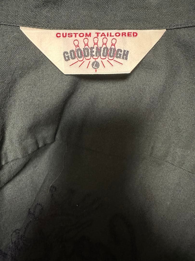 新品classicロゴgoodenoughボウリングシャツ