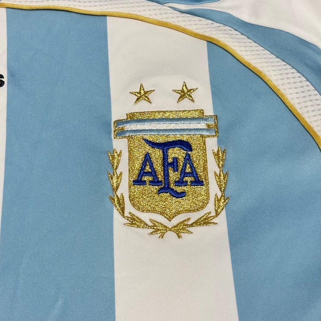 アルゼンチン代表　アディダス ユニフォーム サッカー 刺繍ロゴ