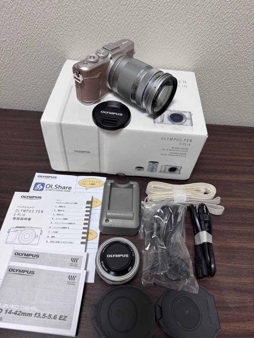 Olympus PEN E-PL10 本体＋レンズ2本 フルセット 美品
