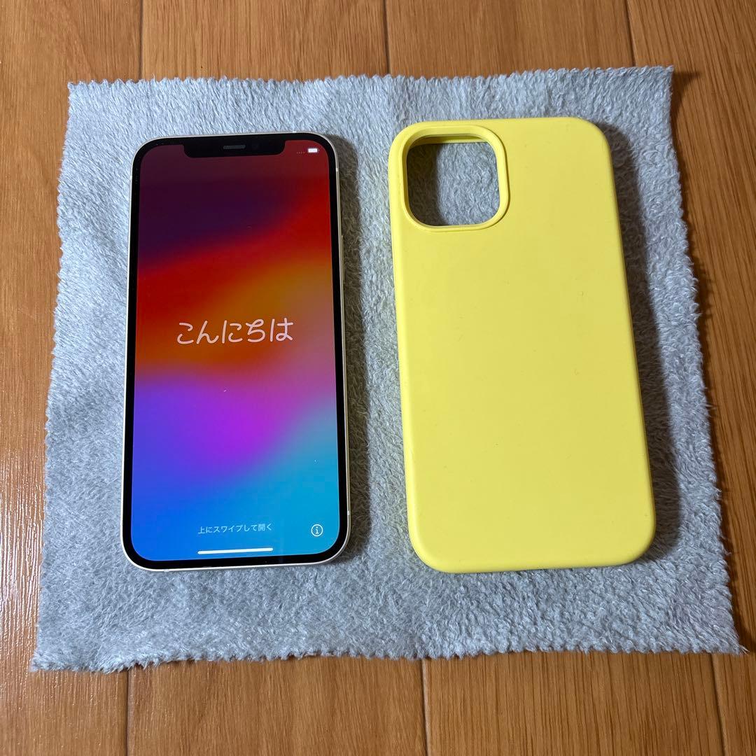iPhone12 64GB シリコンケース付き