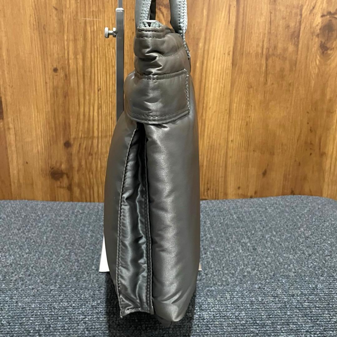 希少✨ PORTER タンカー シルバー グレー ブリーフケース