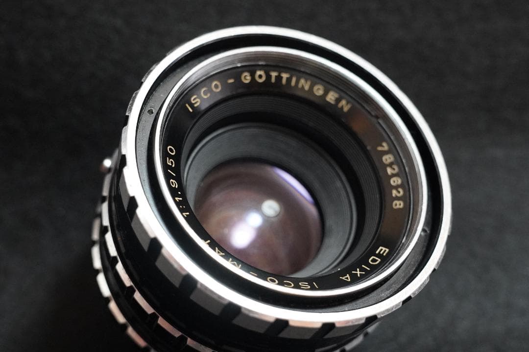 オールドレンズ ISCO-MAT 50mm f/1.9 SN:782628