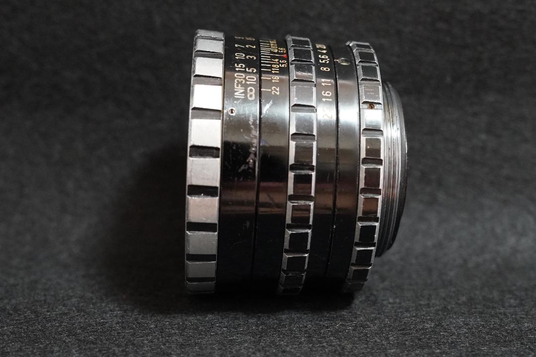 オールドレンズ ISCO-MAT 50mm f/1.9 SN:782628