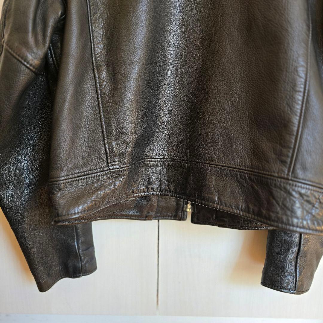 レディース schott 美品　ライダース　シングル