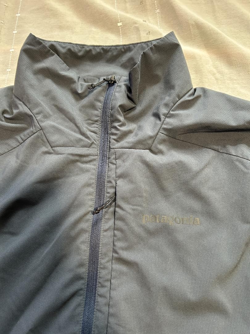 パタゴニア メンズ・ナノエア・ウルトラライトプルオーバー　Lサイズ　ブルーグレー