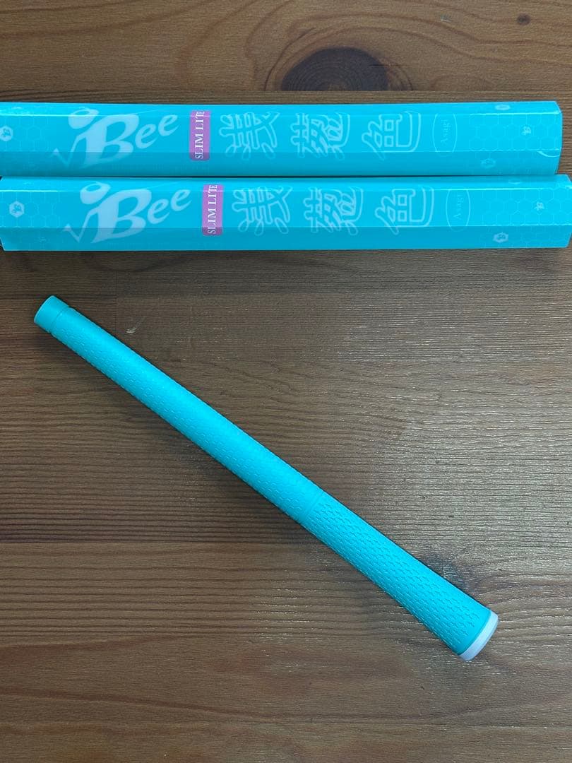Bee ゴルフグリップ 水色 9本セット