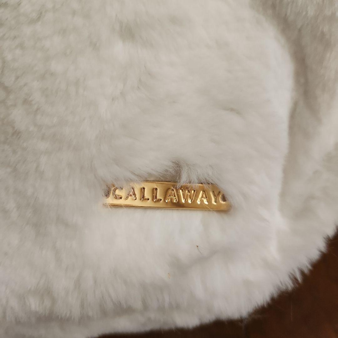 《新品未使用》キャロウェイ ボアウエストポーチ