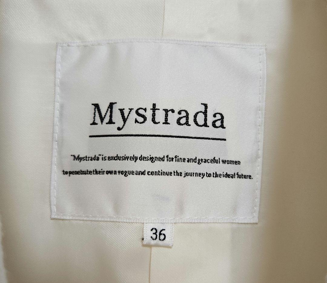 マイストラーダ　Pコート　白　Sサイズ