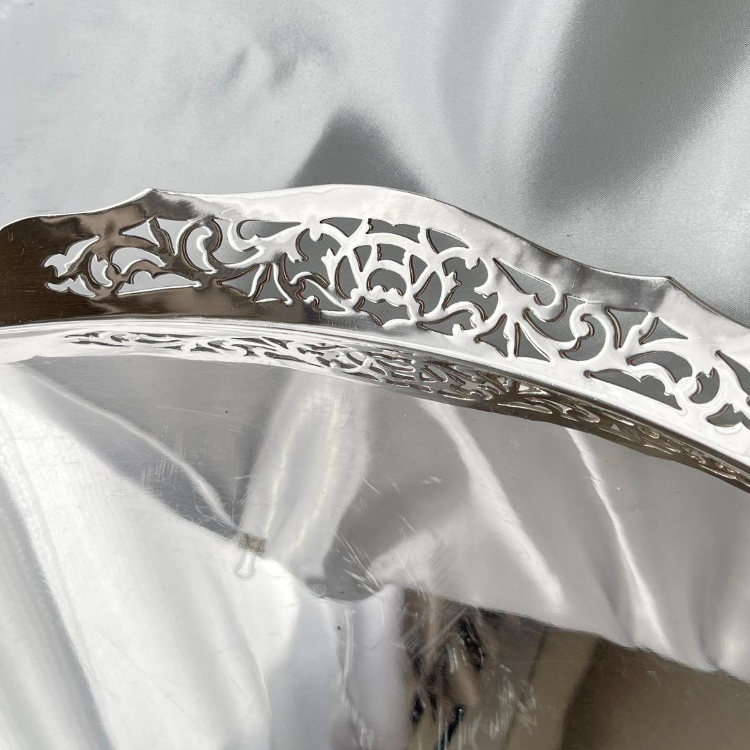 【e Heath & Co】 アールヌーボー 透かしのトレー 46cm