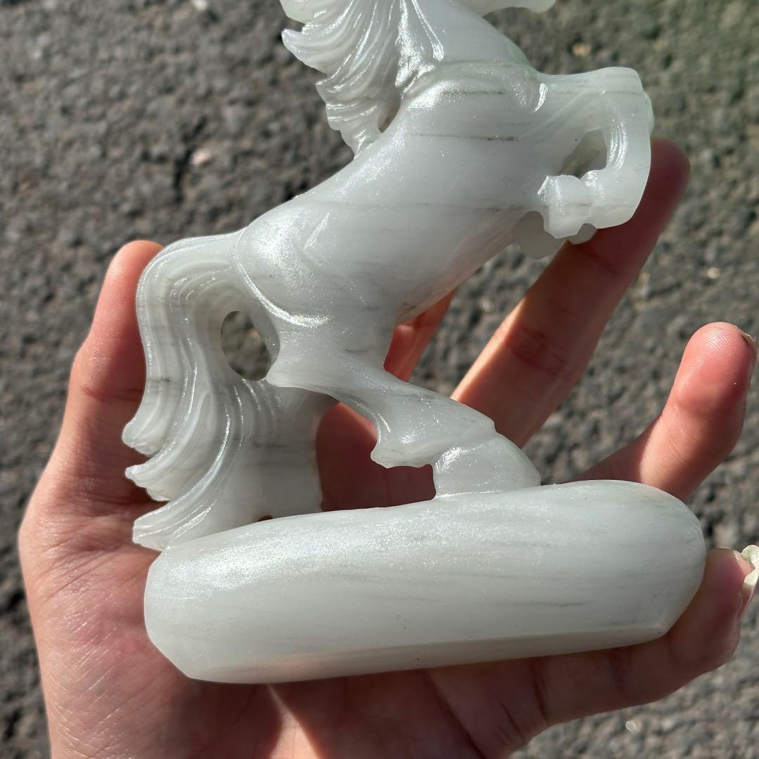天然石エンジェルライトの馬　ご購入前に在庫確認必要G.155