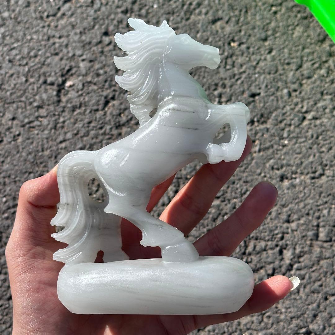 天然石エンジェルライトの馬　ご購入前に在庫確認必要G.155