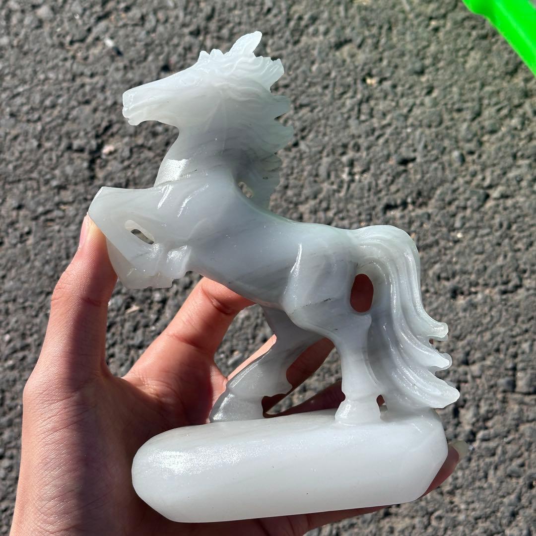 天然石エンジェルライトの馬　ご購入前に在庫確認必要G.155