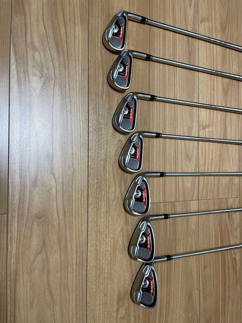 TaylorMade テーラーメイド バーナープラス 7本ゴルフアイアンセット