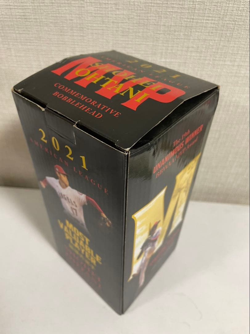 大谷翔平 2021 AL MVP記念 ボブルヘッド フィギュア 箱付き