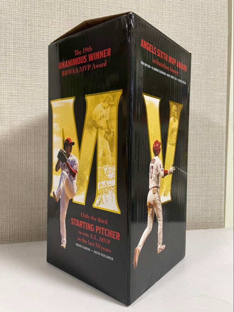 大谷翔平 2021 AL MVP記念 ボブルヘッド フィギュア 箱付き