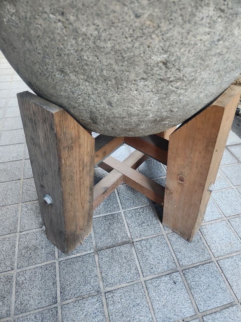 餅つき　臼と杵セット