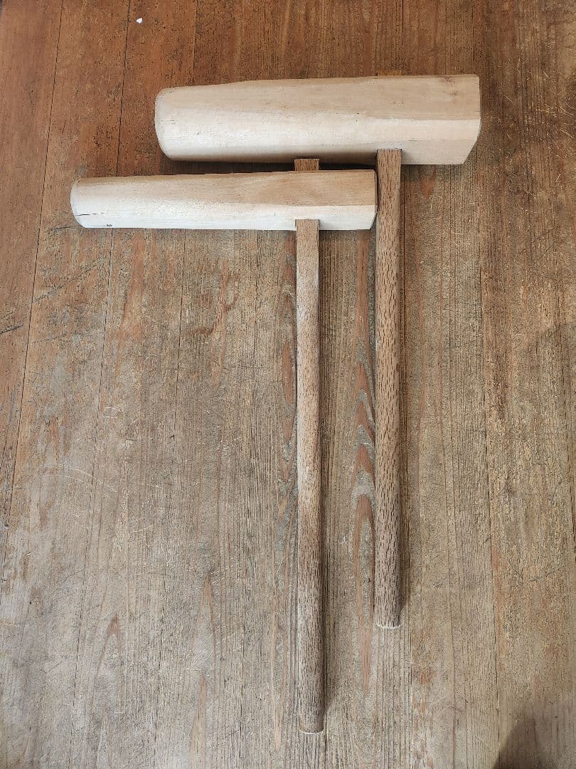 餅つき　臼と杵セット