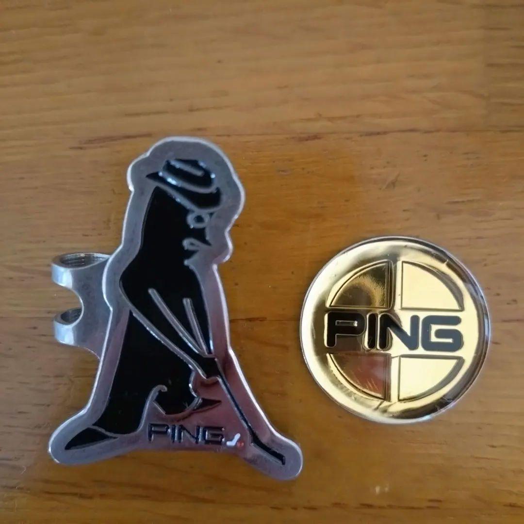 PING アイアンカバー　マーカー　キャップ　バイザー　ニット帽