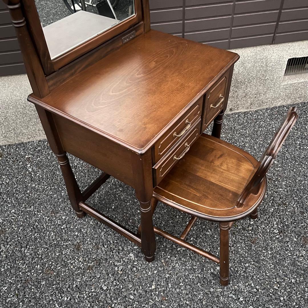 希少　四国工芸　森のサーカス　ドレッサー　鏡台　送料込