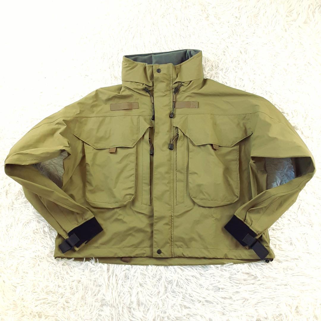 美品◎パズデザイン ショートレイン フィッシングジャケット GORE-TEX