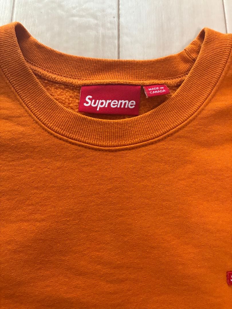 Supreme オレンジ トレーナー