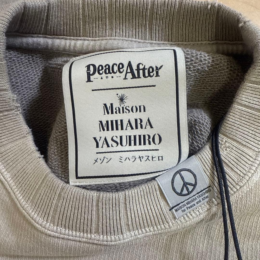 【新品】Mihara Yasuhiro スウェットシャツ　ベージュ