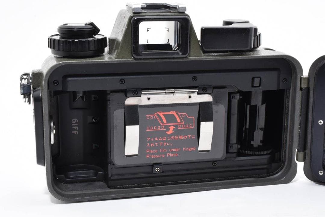 【シャッターOK】Nikon NIKONOS-V オリーブグリーン 水中カメラ
