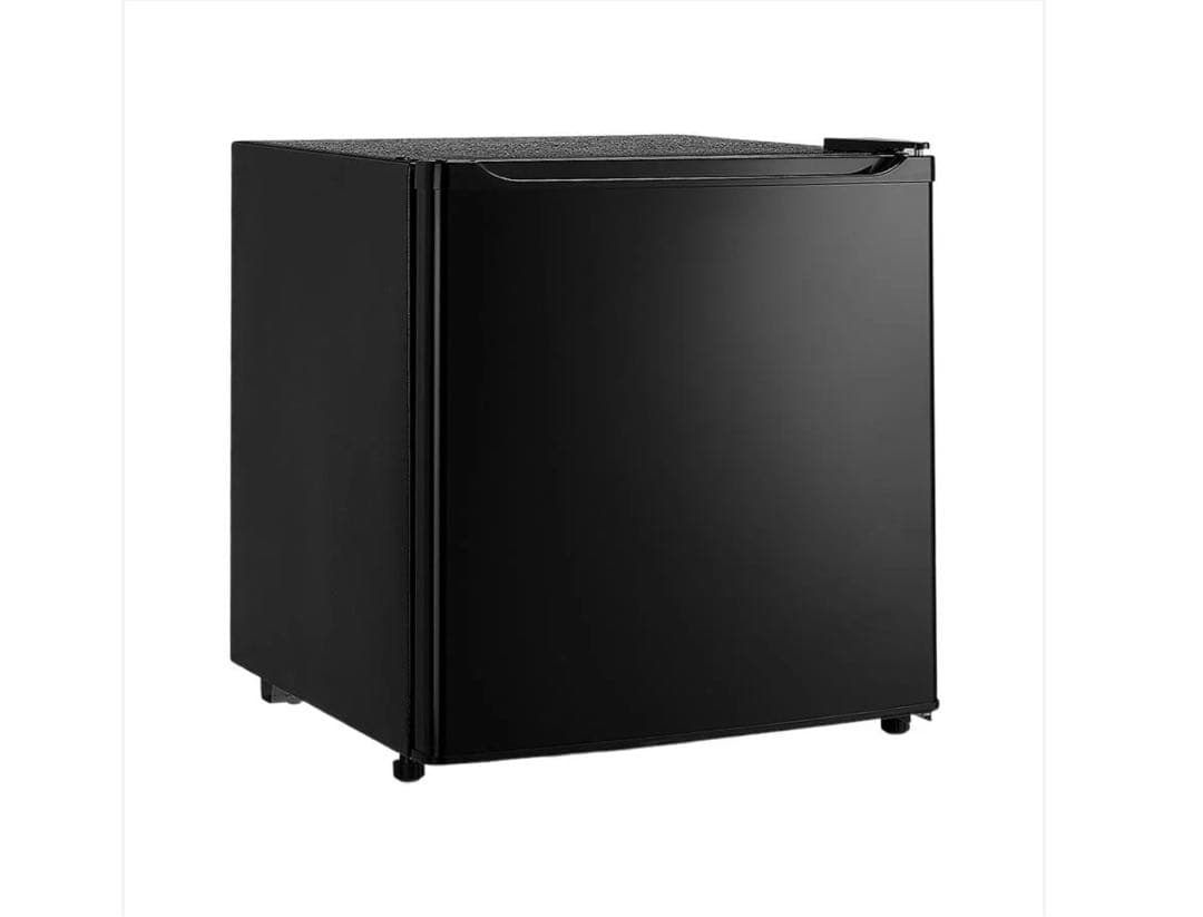 コンパクト冷蔵庫 50L ホワイト/ブラック