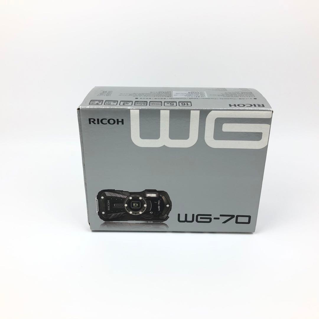 【極美品】 RICOH WG-50 オレンジ デジタルカメラ 防水 防塵