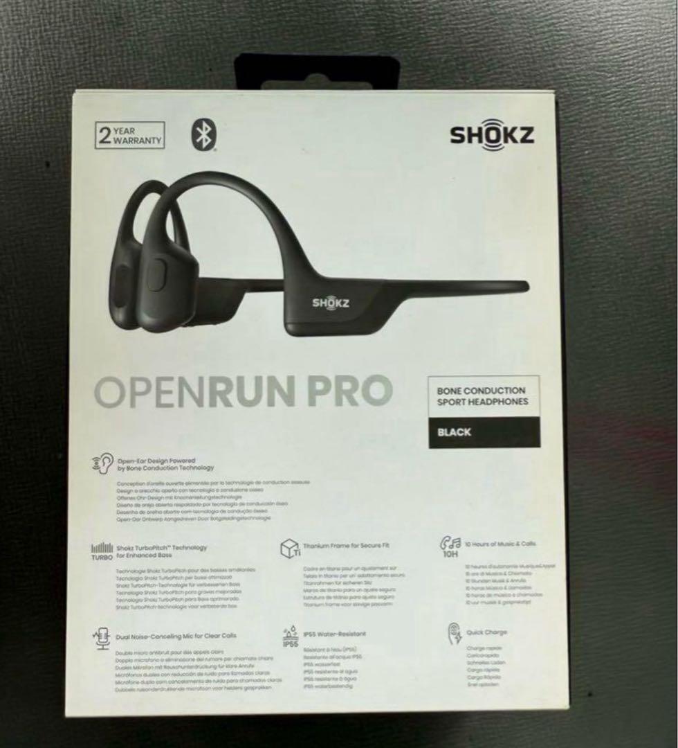 骨伝導イヤホン OPEN RUN PRO