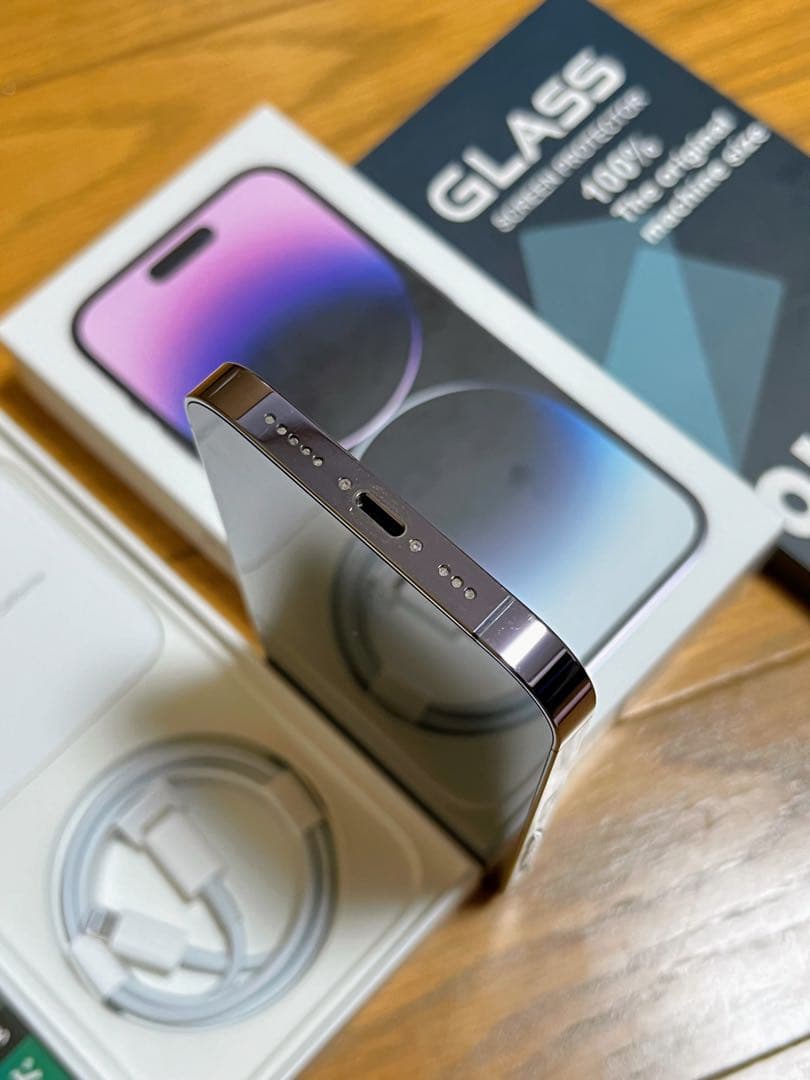 iPhone 14 Pro 128GB ディープパープル 国内版 SIMフリー