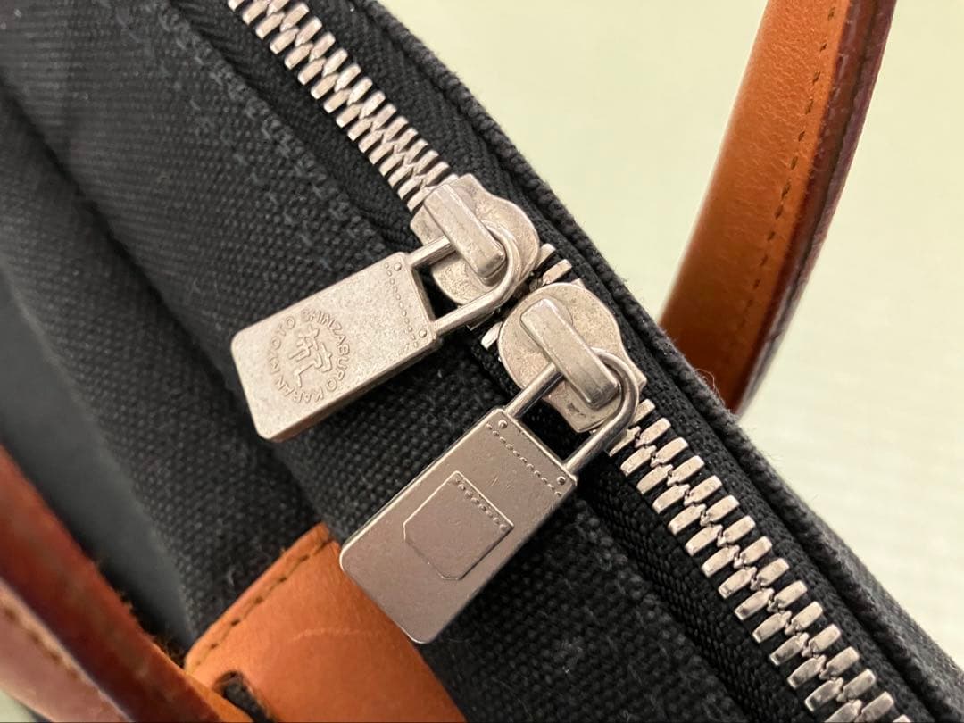 よ*パ様 一澤信三帆布　ビジネスバッグ H26 綿帆布　黒色　メンズ　バック　格