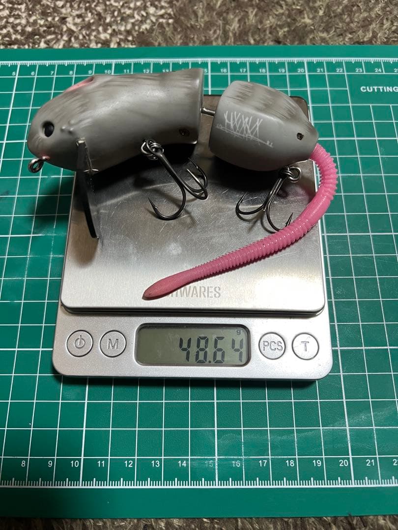 モンカルアーワークス　脱兎　ラットルアー　ハンドメイドルアー