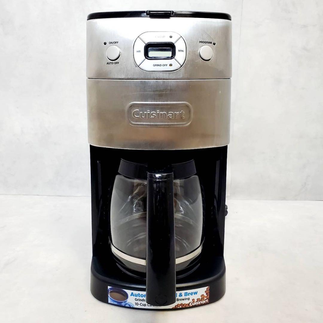 【動作確認済】クイジナート 10カップ 全自動コーヒーメーカー DGB-625J