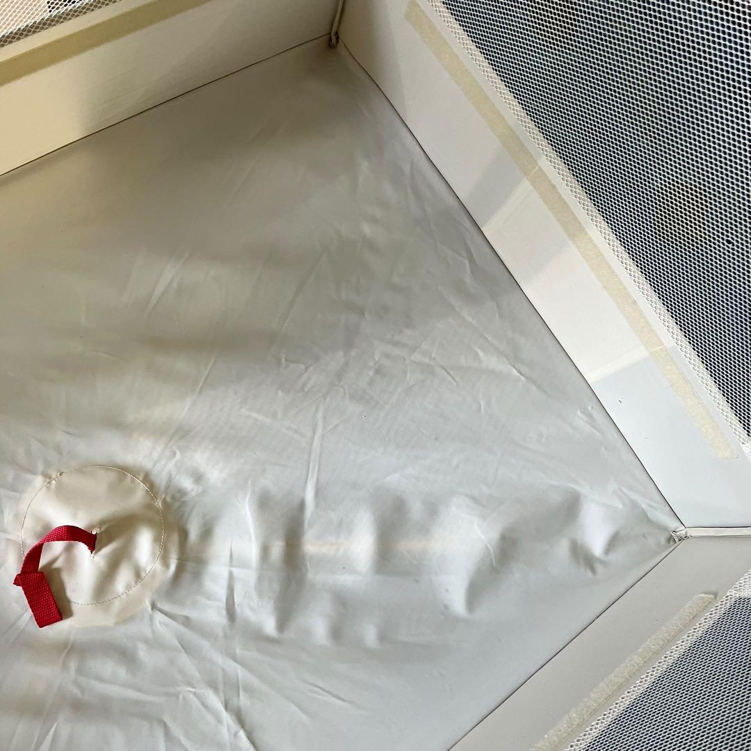 【美品】アップリカ ココネルエアープラス シュークリームGR ベビーベッド