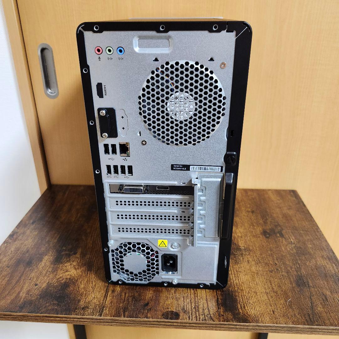 HP デスクトップPC シルバー