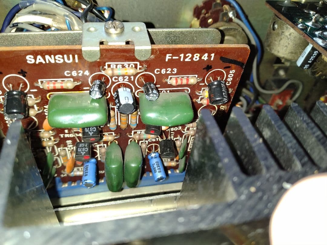 LDH様限定サンスイプリメインアンプAU666中古整備完動品