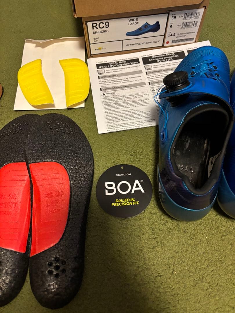 SHIMANO S-PHYRE サイクリングシューズ　24.5cm