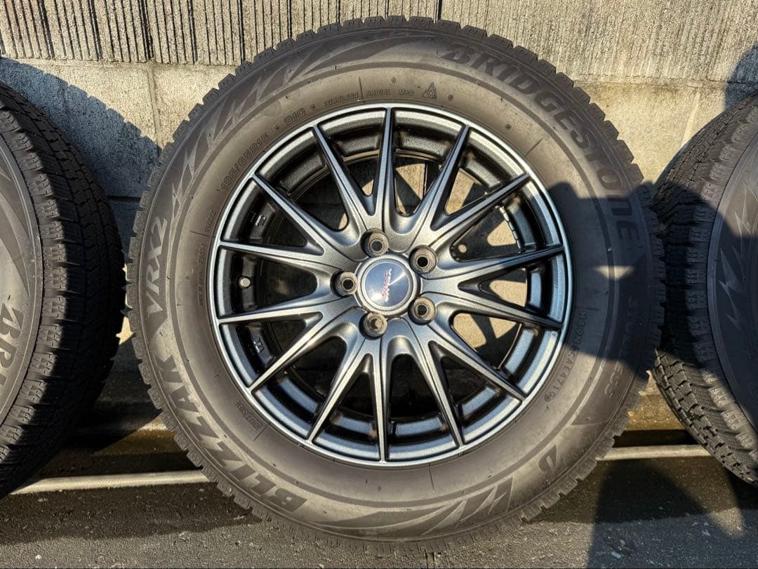 中古VELVA SPORT2 15インチ 6J 5穴 PCD100 +43