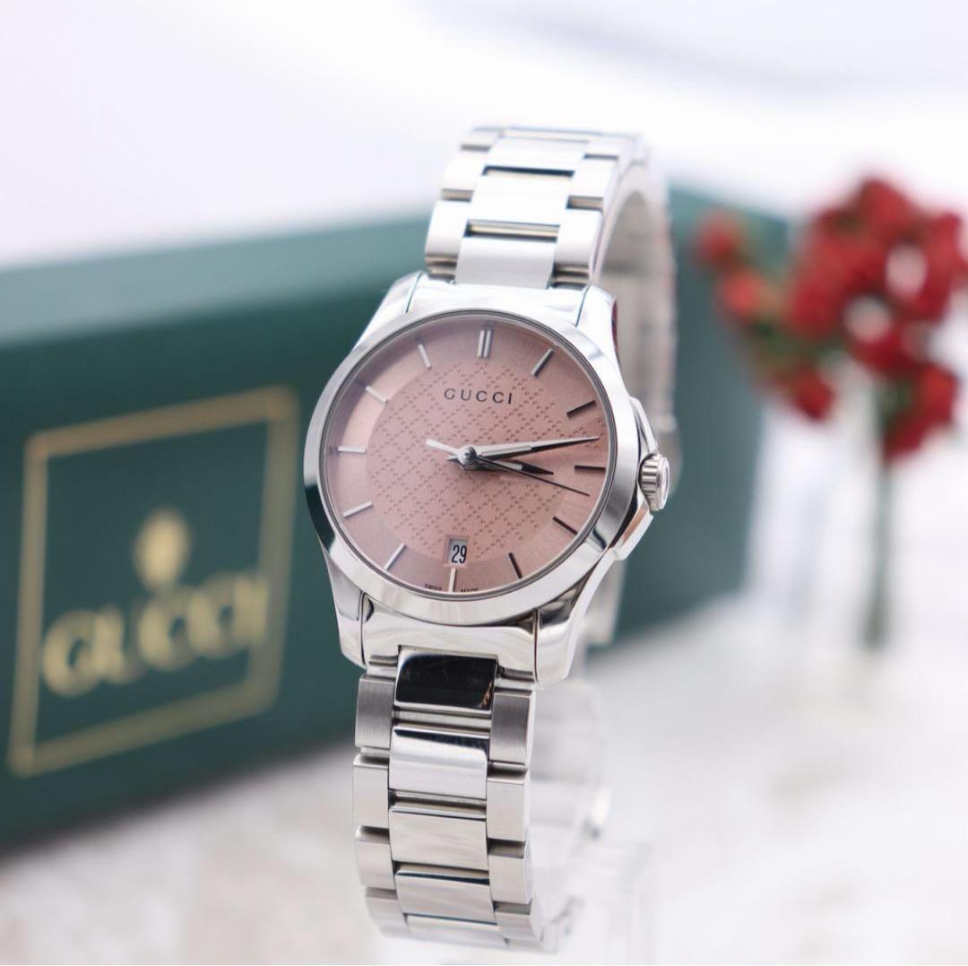 【美品】GUCCI 腕時計 Gタイムレス