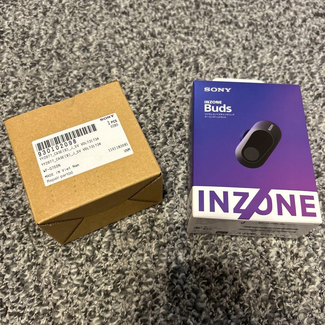 INZONE Buds(ブラック)訳あり＋新古品充電ケース