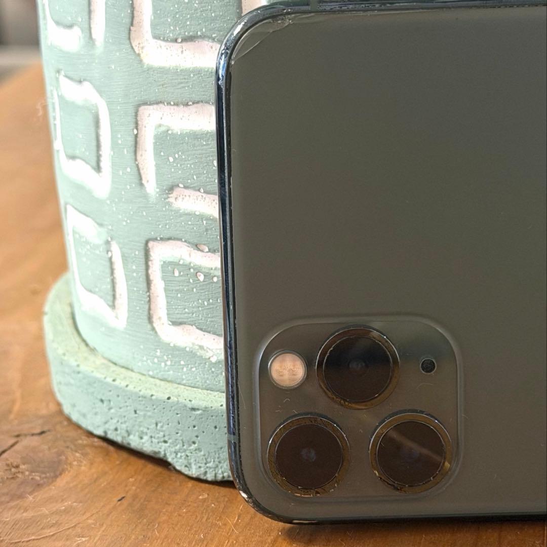 【訳あり】Apple iPhone 11 Pro ミッドナイトグリーン 本体