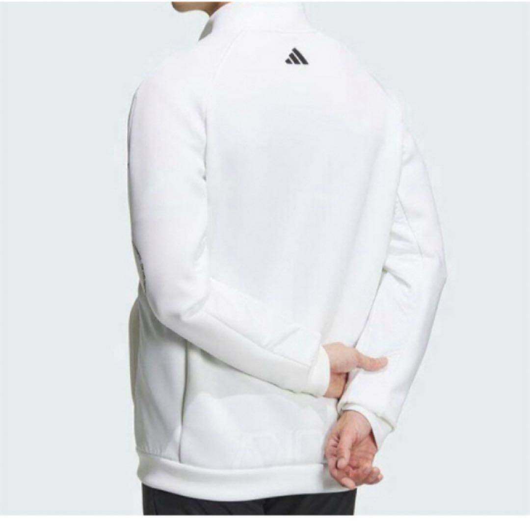 送料無料 新品 adidas GOLF ダンボールニット フルジップ XL WT