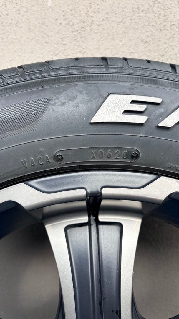 【きい】③タイヤホイール　バルベロ クリムソン 6穴 PCD139.7mm