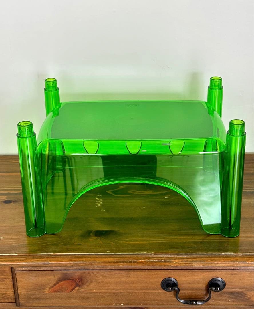 グッチーニ　アクリルラック　スタッキングバスケット　スペースエイジ　イタリア