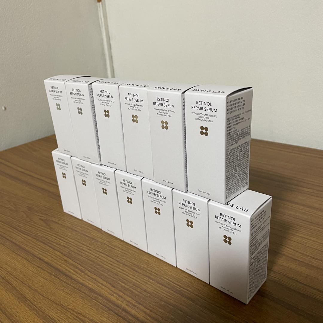 スキンアンドラブ レチノールリペアセラム 30ml ×13本セット 新品・未開封